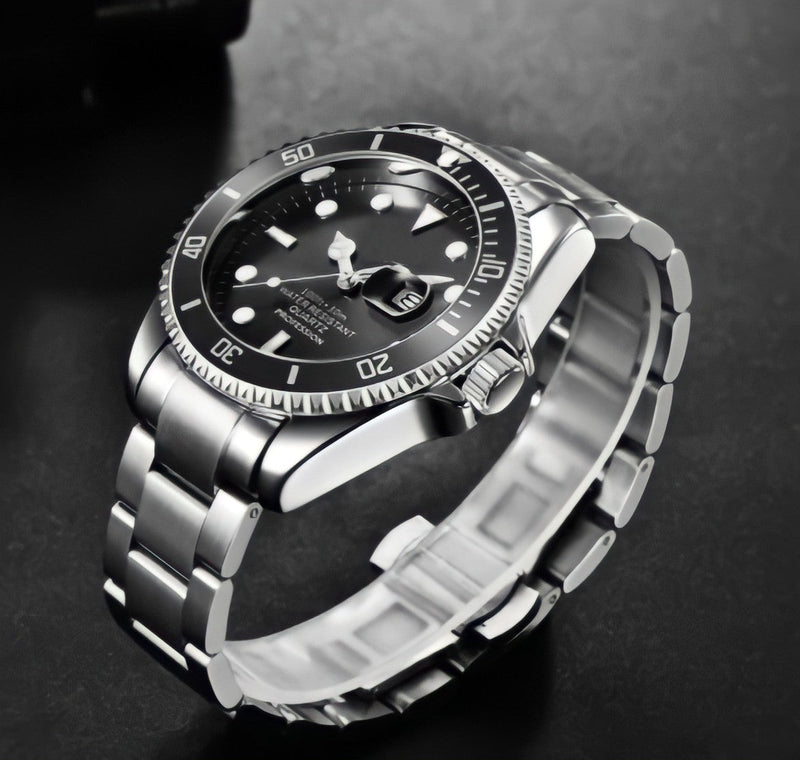 Relógio Masculino Elegance Steel - Luxo e Modernidade em Aço
