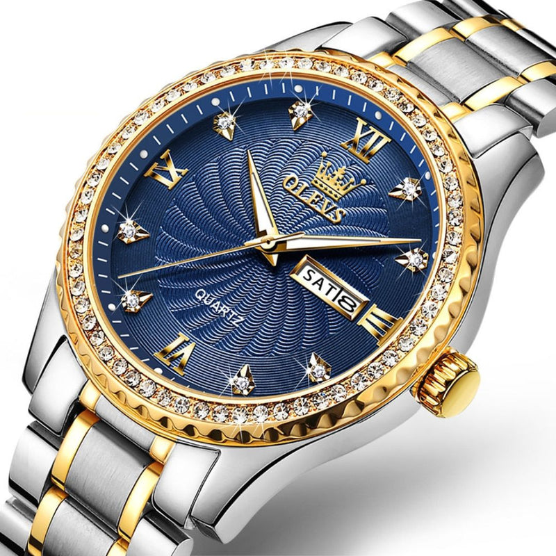 Relógio Masculino de Luxo Factory - OLEVS 2024
