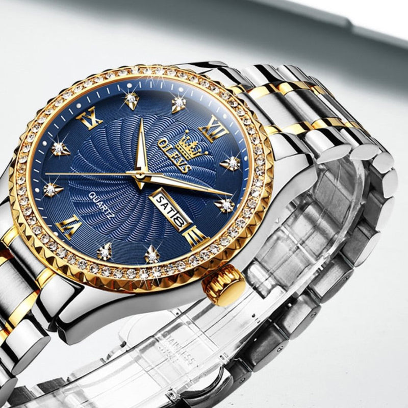 Relógio Masculino de Luxo Factory - OLEVS 2024