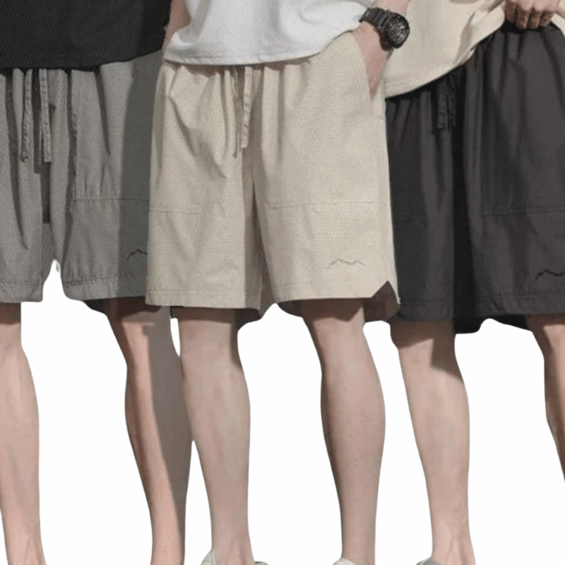 Kit de 3 Shorts Masculinos em Malha Super Respirável
