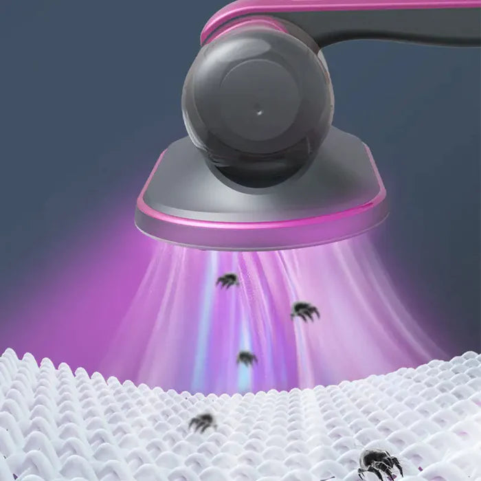 Aspirador Portátil e Higienizador com Tecnologia UV-C Antiácaros