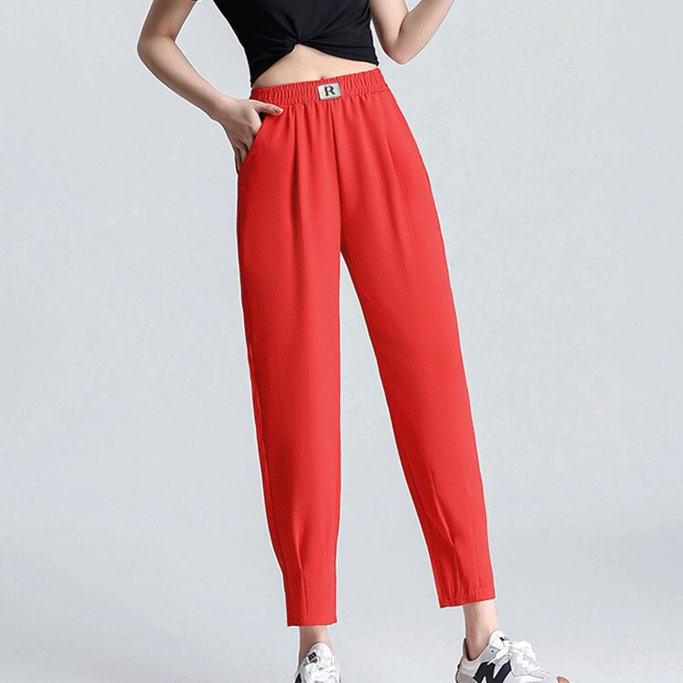Calça Vermelha Slim Feminina - Compre 1 Leve 2