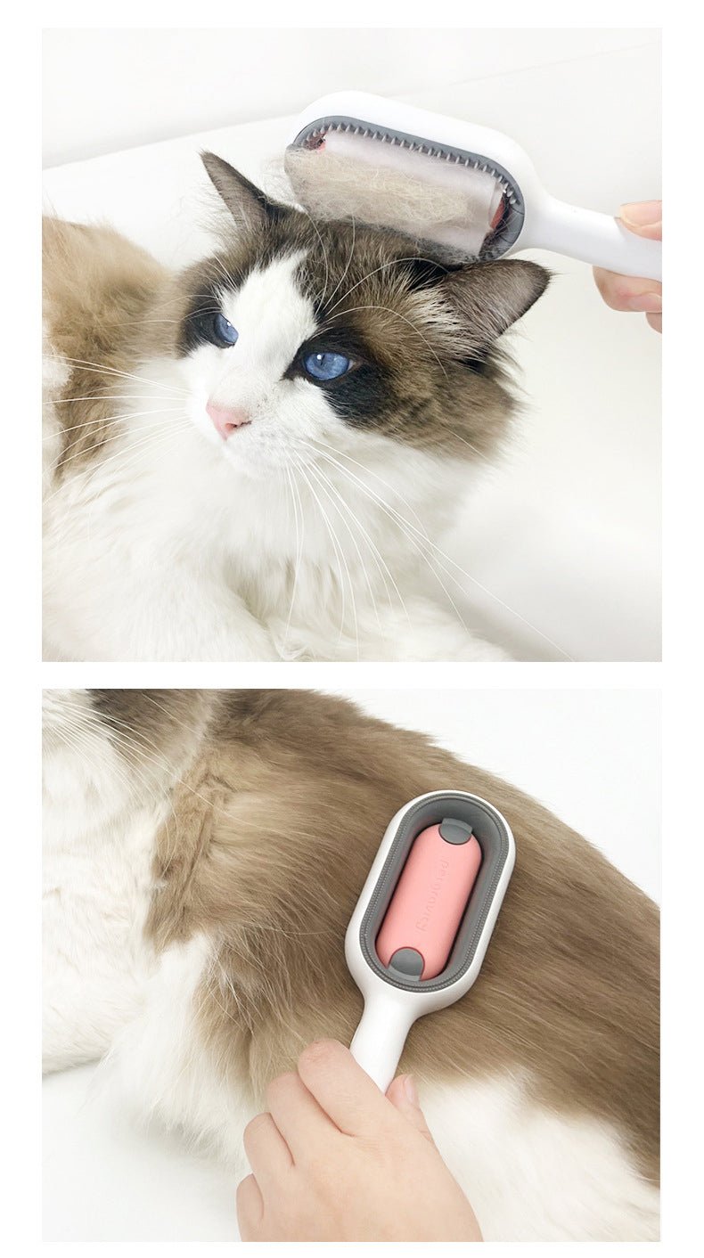 Escova Pet Gravity™ Multifuncional 4 em 1 Removedora de Pelos | Para Cachorro e Gato